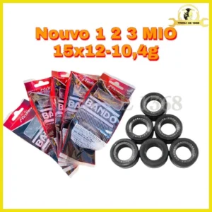 Bi Nồi Bando Nouvo 1 2 3, Mio, Nozza (15x12 - 10.4g) Chính Hãng